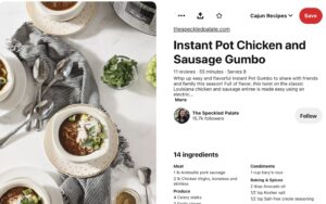 Instant Pot Chicken Gumbo