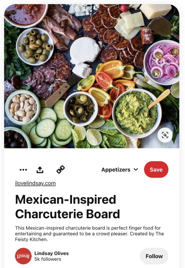 Mexican Charcuterie Board