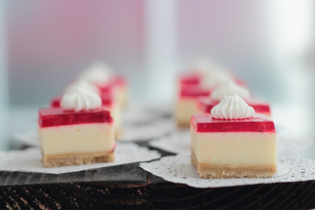 Cheesecake bars