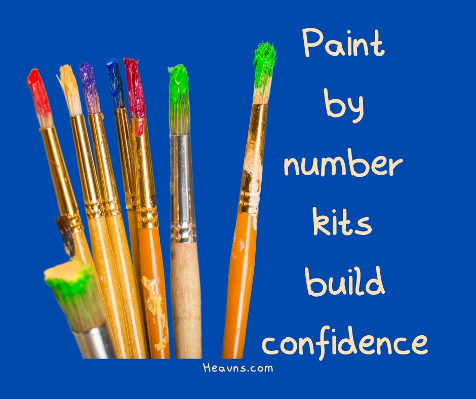 Harry Potter paint by number kits build confidence