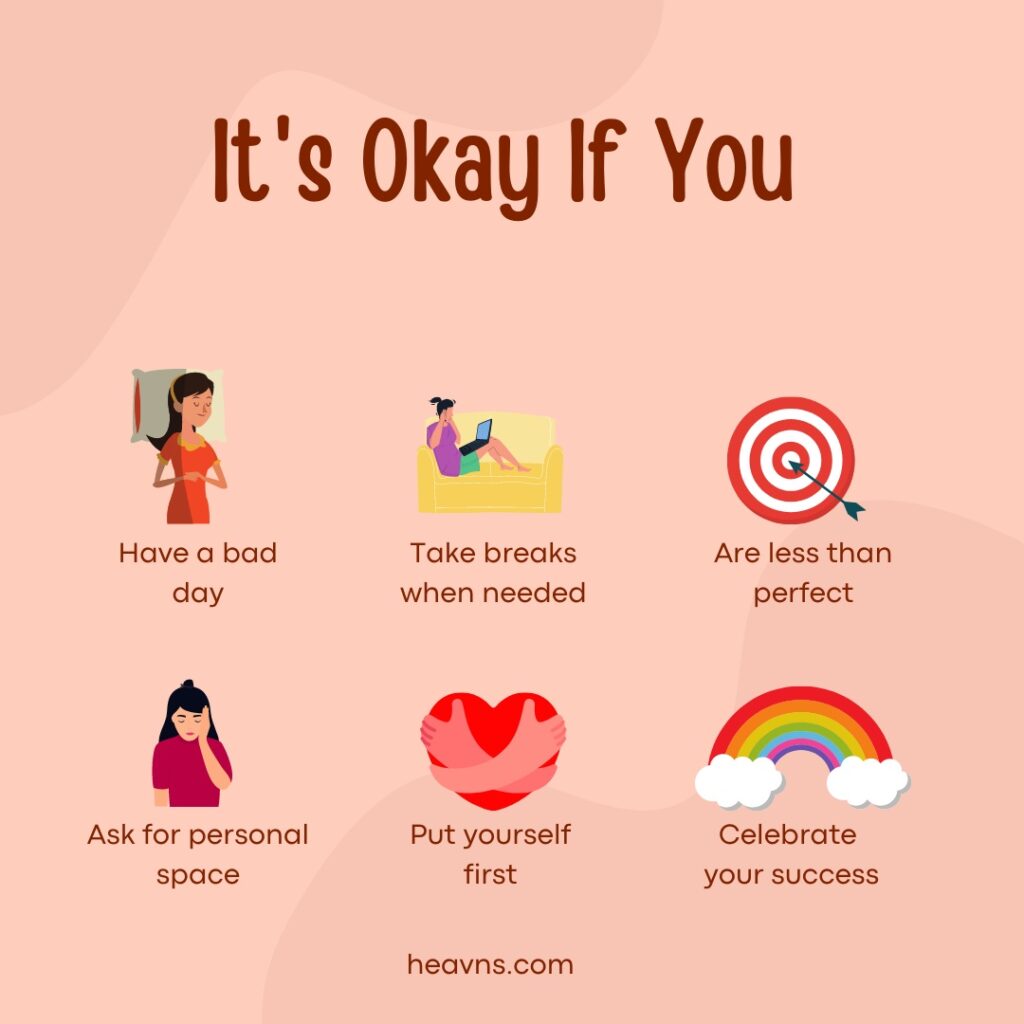 It's okay if you 