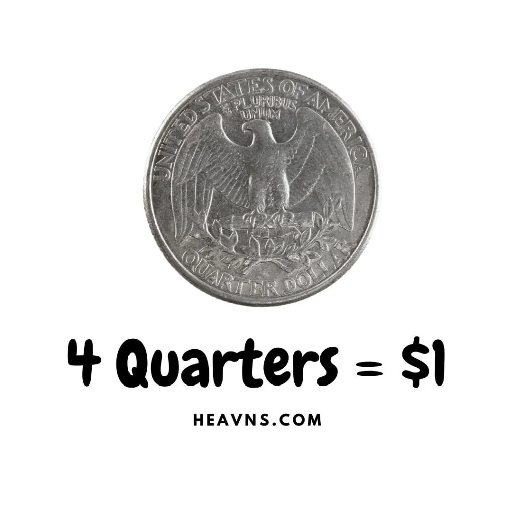 4 Quarters Make A Dollar