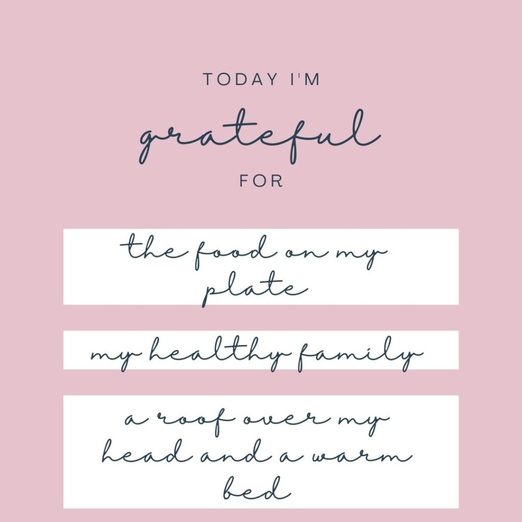 Today I Am Grateful For