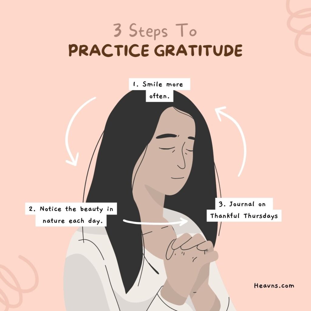 Practice gratitude